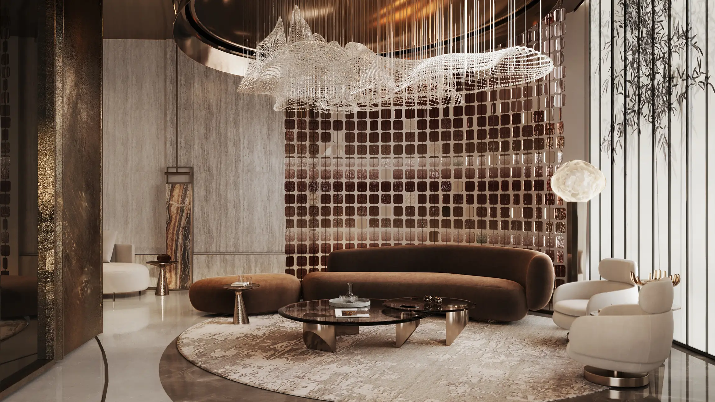 ARYA signature amenities lounge