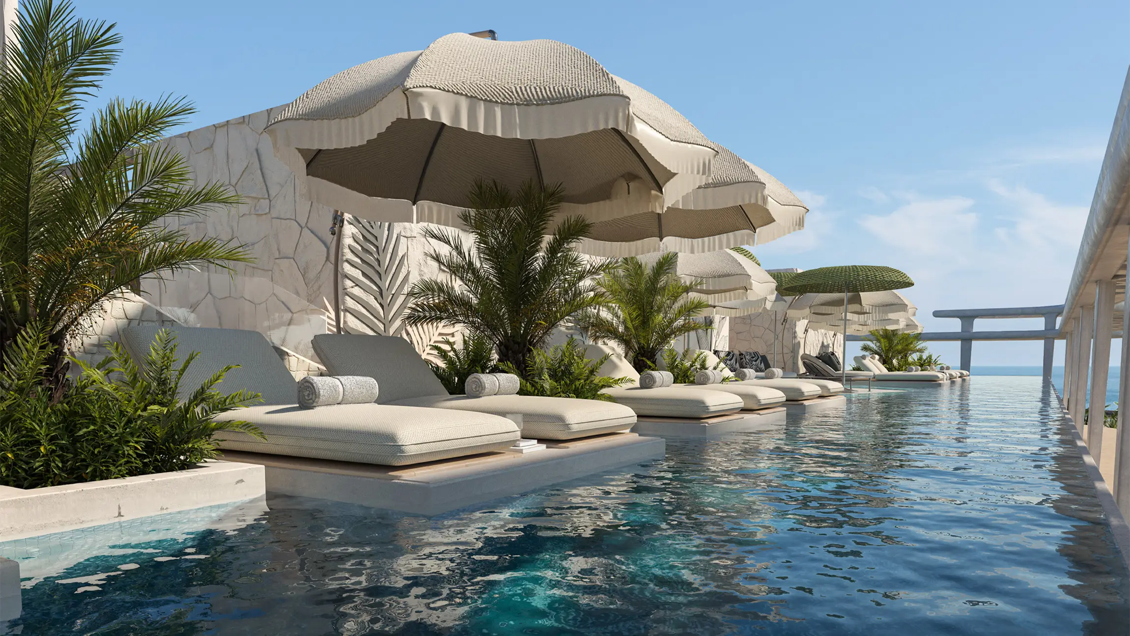 AGUA signature amenities lounge