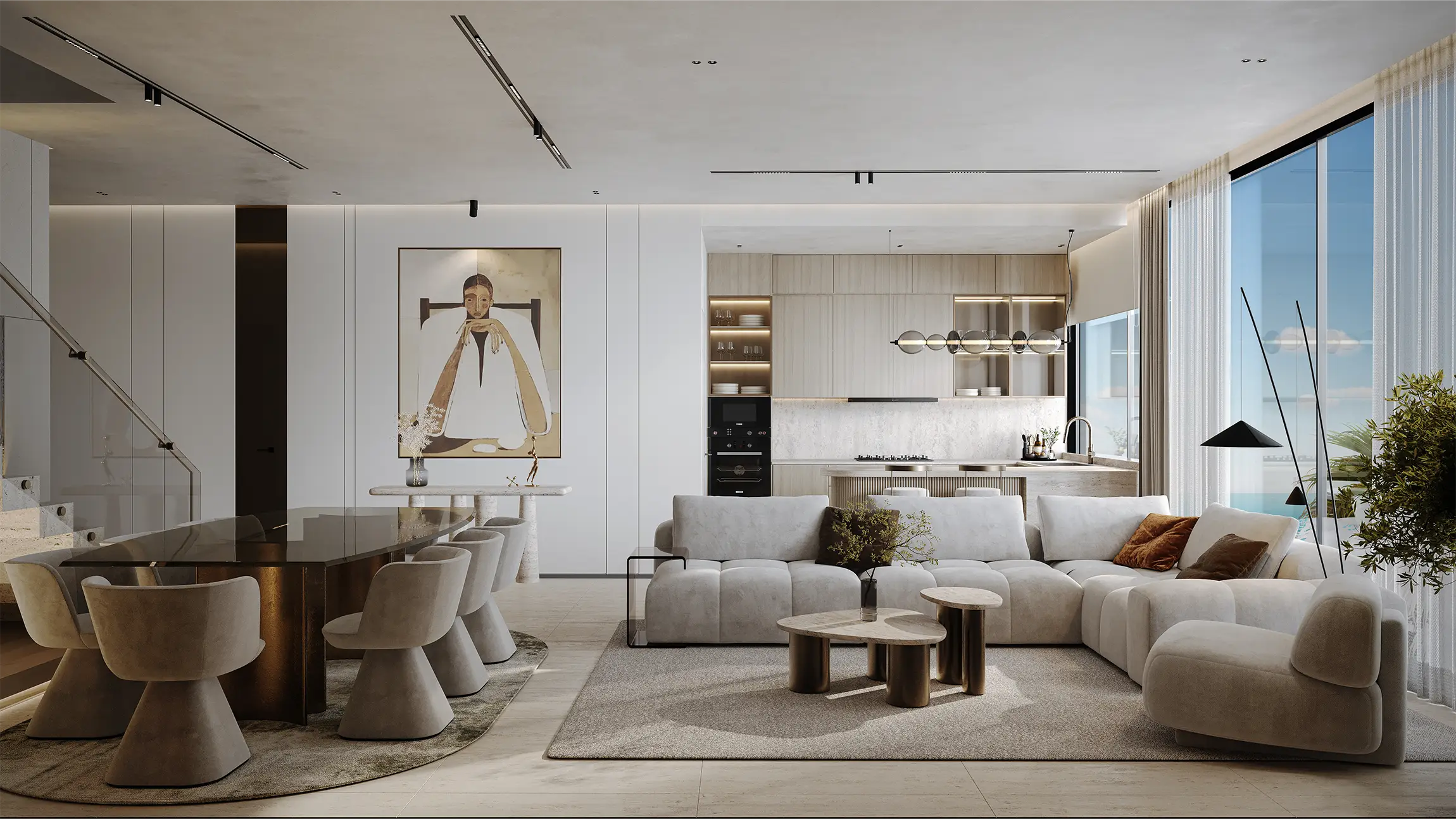 AGUA Residences living space